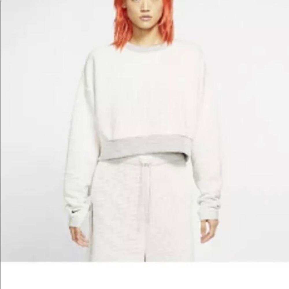 Nike Sportswear City Fleece Cropped Top NWT, - Picture 9 of 12